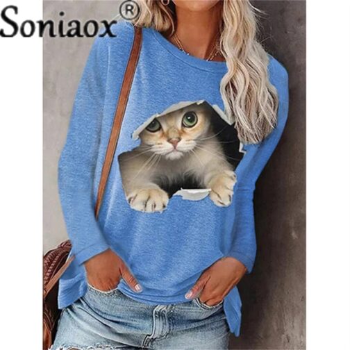 Cartoons Funny Cats T-Shirt - Image 12