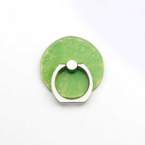 New Arrival Mobile Phone Holder Metal Finger Ring Holder Cute Lemon Fruits Phone Ring Holder Phone Stand Support - Image 8