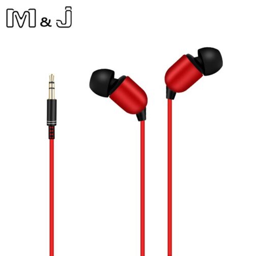 M&J 3M Earphone Monitor Headphones With Long Wire 3.5mm Gilded HiFi Stereo Universal Auricular For iPhone Huawei Xiaomi Computer - Image 7