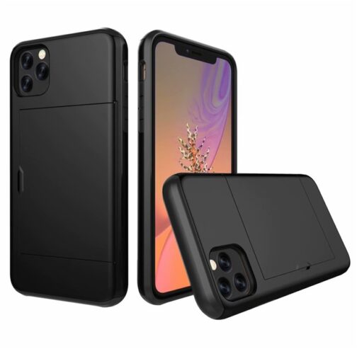 For iPhone 11 Pro Max XS X XR Case Slide Armor Wallet Card Slots Holder Cover For IPhone 7 8 6 6s Plus 5 5s TPU Shockproof Shell - Image 17