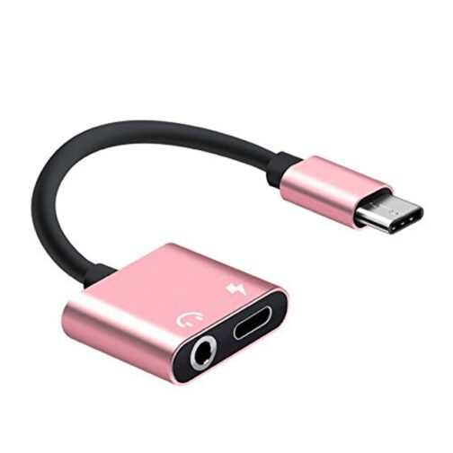 2PCS 2 In 1 Usb Typec Adapter Earphone Charging Splitter To 3.5mm Headphone Jack Audio Aux for Xiaomi Huawei Oneplus Phone Cable - Image 8