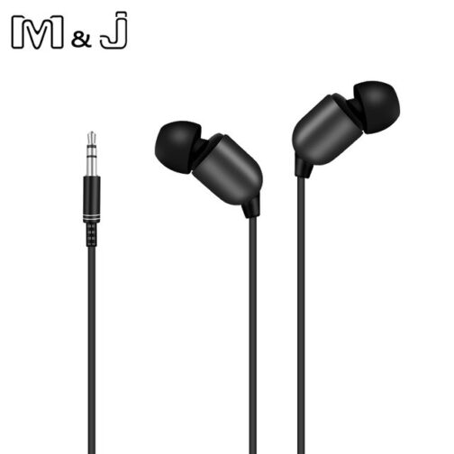 M&J 3M Earphone Monitor Headphones With Long Wire 3.5mm Gilded HiFi Stereo Universal Auricular For iPhone Huawei Xiaomi Computer - Image 9