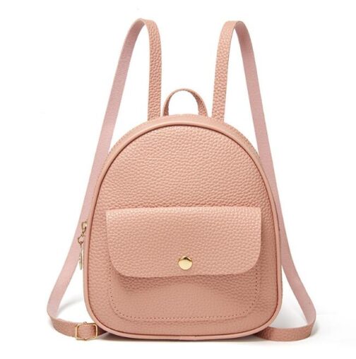 Fashion Women Shoulders Small Backpack Letter Purse Mobile Phone Simple Ladies Travel Bag Student School Backpacks - Image 10