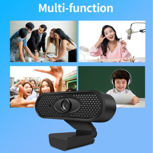 Flexible USB Webcam HD/1080P/PC Web Camera With Microphone Web Cam USB Camera for Computer Webcamera Full HD Video - Image 2