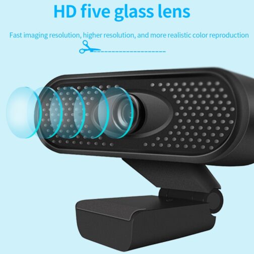 Flexible USB Webcam HD/1080P/PC Web Camera With Microphone Web Cam USB Camera for Computer Webcamera Full HD Video - Image 4