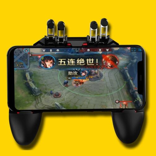 Pubg Game Gamepad AK66 For Mobile Phone Shooter Trigger Fire Button Game Controller Joystick Metal Trigger - Image 3