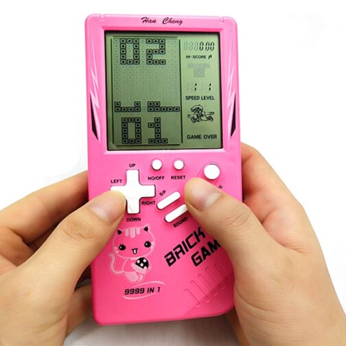Portable Game Console Tetris Handheld Game Players LCD Screen Electronic Game Toys Pocket Game Console Classic Childhood Gift - Image 2