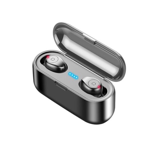 Wireless Earphone Bluetooth V5.0 F9 TWS Wireless Bluetooth Headphone LED Display With 2000mAh Power Bank Headset With Microphone - Image 10