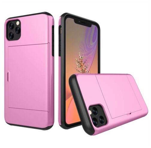 For iPhone 11 Pro Max XS X XR Case Slide Armor Wallet Card Slots Holder Cover For IPhone 7 8 6 6s Plus 5 5s TPU Shockproof Shell - Image 13