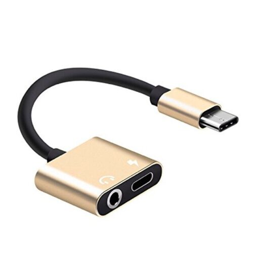 2PCS 2 In 1 Usb Typec Adapter Earphone Charging Splitter To 3.5mm Headphone Jack Audio Aux for Xiaomi Huawei Oneplus Phone Cable - Image 9