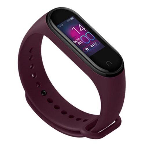 Chinese Version Xiaomi Mi Band 4 5ATM Heart Rate Smart Wristband (Wine Red) - Image 6