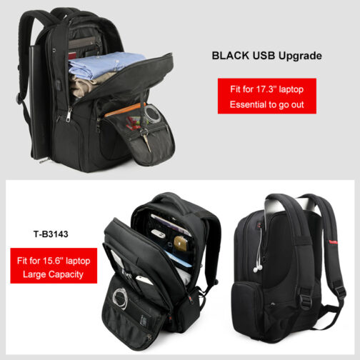 Anti Theft Nylon 27L Men 15.6 inch Laptop Backpacks School Fashion Travel Male Mochilas Feminina Casual Man Schoolbag - Image 5