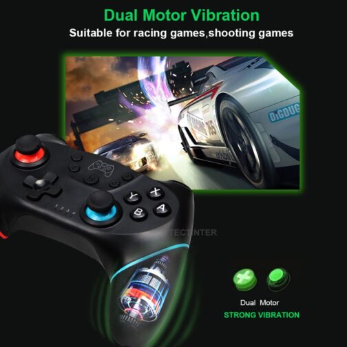 Wireless Bluetooth Gamepad For Nintendo Switch Pro NS-Switch Pro Game joystick Controller For Switch Console with 6-Axis Handle - Image 3