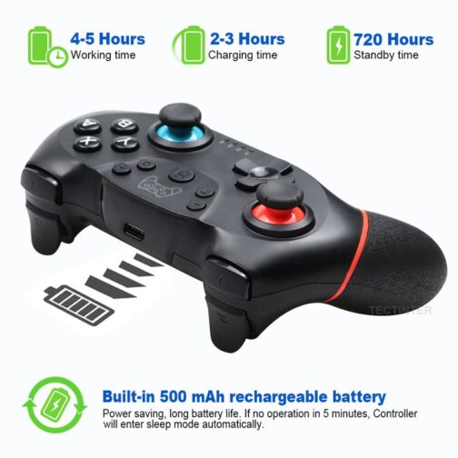 Wireless Bluetooth Gamepad For Nintendo Switch Pro NS-Switch Pro Game joystick Controller For Switch Console with 6-Axis Handle - Image 2