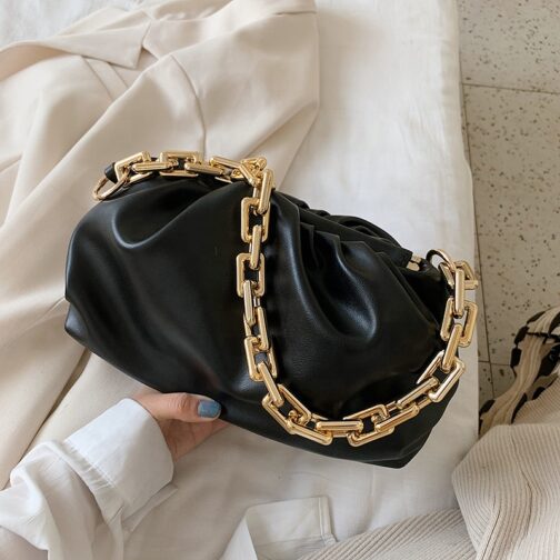 Hick Chain Shoulder Bag For Women Hobos Bag Women Crossbody Bag Luxury Handbags - Image 4