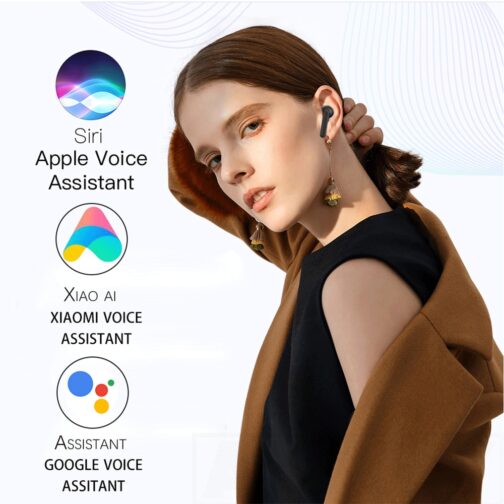 X12 TWS Bluetooth headphones Earbuds HIFI Sport  Wireless earphones Noise reduction In-Ear Headset For Black i9000 i12 Pro - Image 2