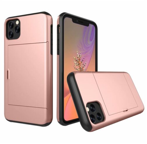 For iPhone 11 Pro Max XS X XR Case Slide Armor Wallet Card Slots Holder Cover For IPhone 7 8 6 6s Plus 5 5s TPU Shockproof Shell - Image 11