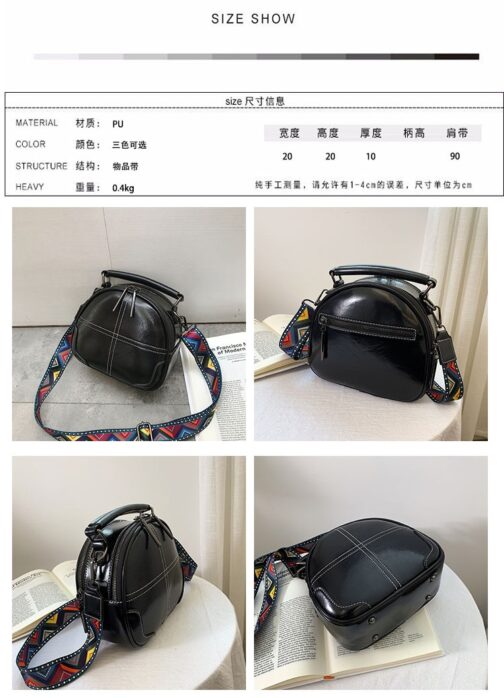 New fashion on the new small bag women's texture wild ladies hand bag shoulder messenger bag - Image 4